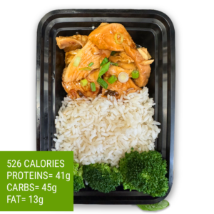 Chicken Teriyaki White Rice fitt meal prep la 2